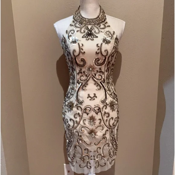 shail k sequin dress 3778 Shail K